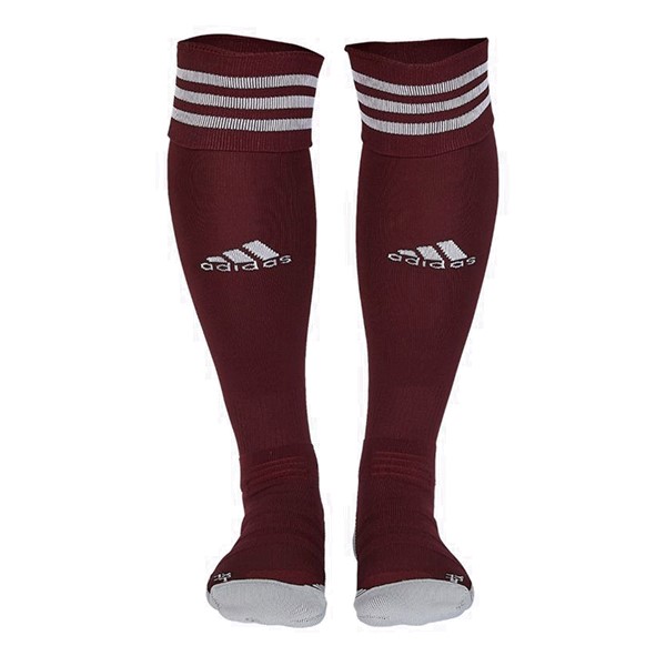 Socken Leicester City Ausweich 2020-21 Burgund Fussballtrikots Günstig